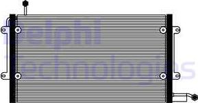 Delphi TSP0225072 - Condensateur, climatisation droxauto.com