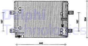 Delphi TSP0225215 - Condensateur, climatisation droxauto.com