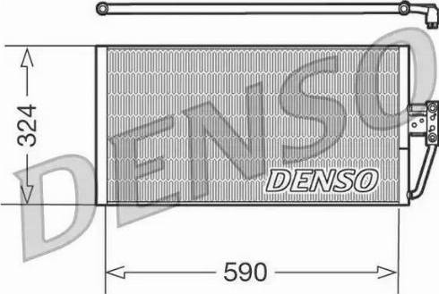 Denso DCN05006 - Condensateur, climatisation droxauto.com