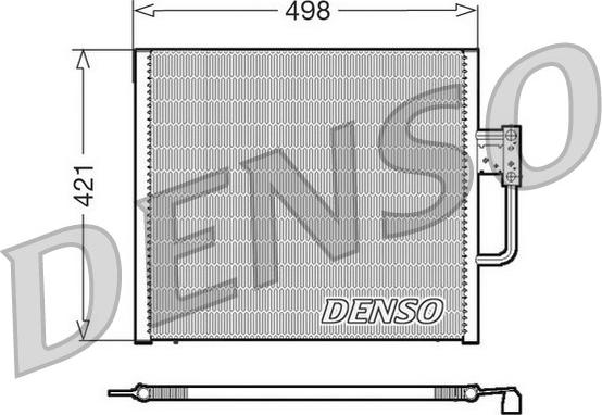 Denso DCN05015 - Condensateur, climatisation droxauto.com