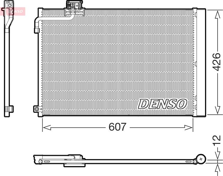 Denso DCN17064 - Condensateur, climatisation droxauto.com
