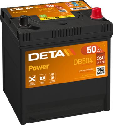 DETA DB504 - Batterie de démarrage droxauto.com
