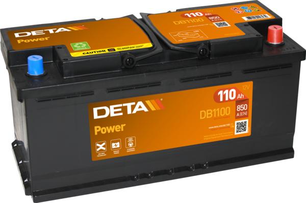 DETA DB1100 - Batterie de démarrage droxauto.com