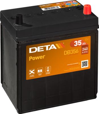 DETA DB356 - Batterie de démarrage droxauto.com