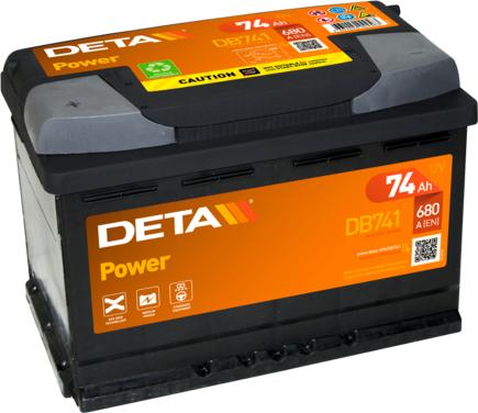DETA DB741 - Batterie de démarrage droxauto.com