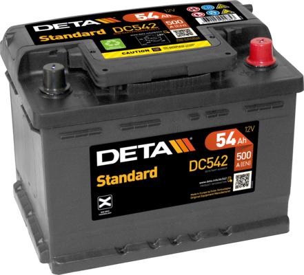 DETA DC542 - Batterie de démarrage droxauto.com