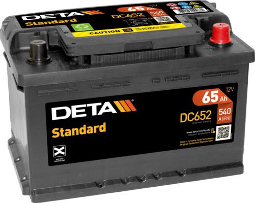 DETA DC652 - Batterie de démarrage droxauto.com