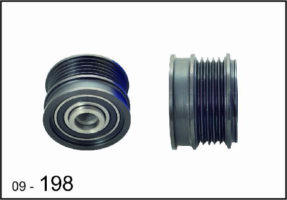 DEXWAL MOBIDEX 09-198 - Poulie, alternateur droxauto.com