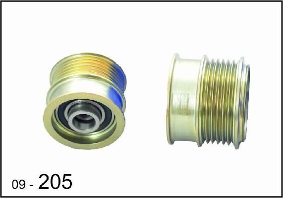 DEXWAL MOBIDEX 09-205 - Poulie, alternateur droxauto.com