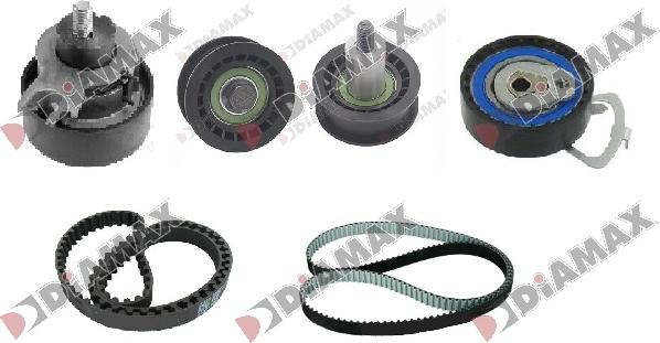 Diamax A6045 - Kit de distribution droxauto.com