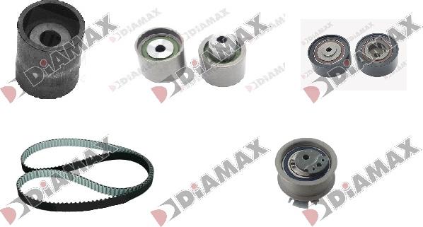 Diamax A6053 - Kit de distribution droxauto.com
