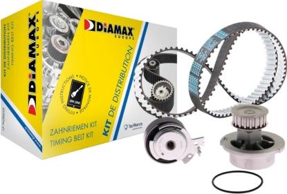 Diamax A6069WP - Pompe à eau + kit de courroie de distribution droxauto.com