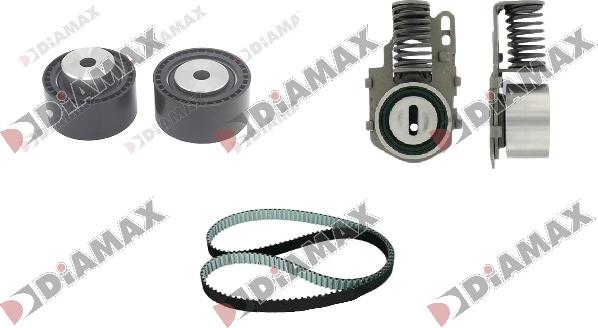 Diamax A6063 - Kit de distribution droxauto.com