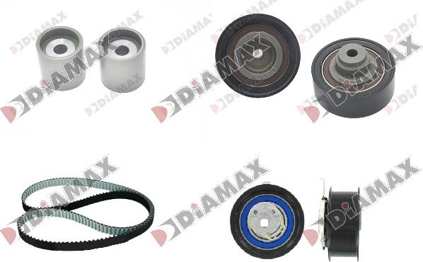 Diamax A6062 - Kit de distribution droxauto.com