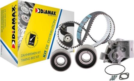 Diamax A6012WP - Pompe à eau + kit de courroie de distribution droxauto.com