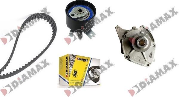 Diamax A6080WP - Pompe à eau + kit de courroie de distribution droxauto.com