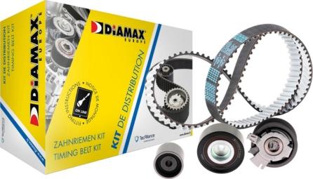 Diamax A6106 - Kit de distribution droxauto.com