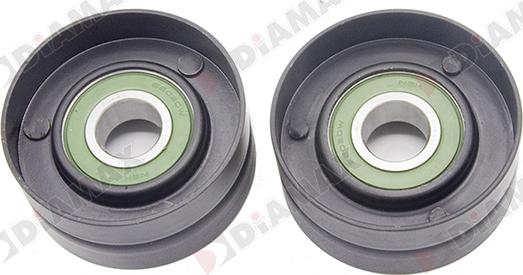 Diamax A3033 - Poulie renvoi / transmission, courroie trapézoïdale à nervures droxauto.com