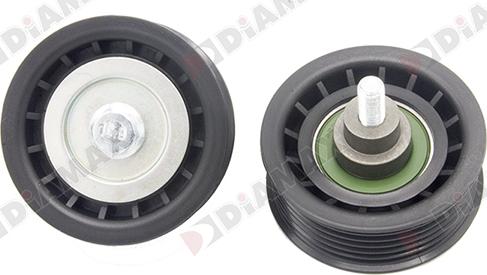 Diamax A7010 - Poulie renvoi / transmission, courroie trapézoïdale à nervures droxauto.com
