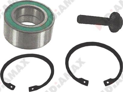 Diamax R1011K - Kit de roulements de roue droxauto.com