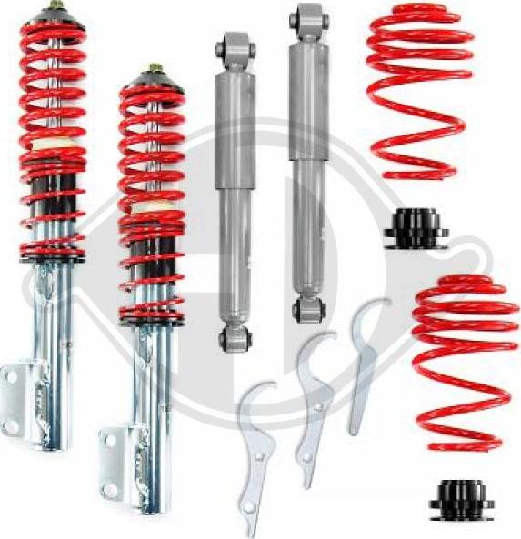 Diederichs 99980006 - Jeu de suspensions, ressorts / amortisseurs droxauto.com