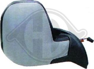 Diederichs 4013726 - Rétroviseur extérieur droxauto.com