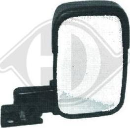 Diederichs 1452027 - Rétroviseur extérieur droxauto.com