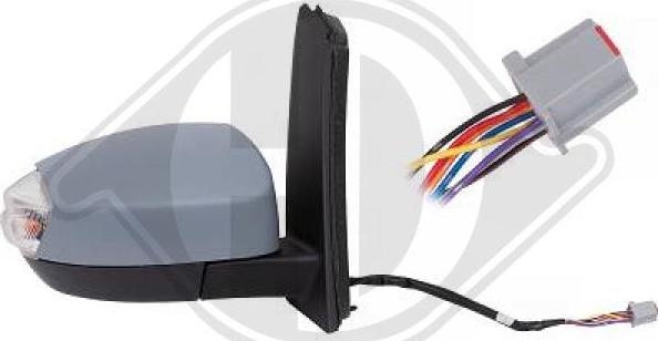 Diederichs 1467124 - Rétroviseur extérieur droxauto.com