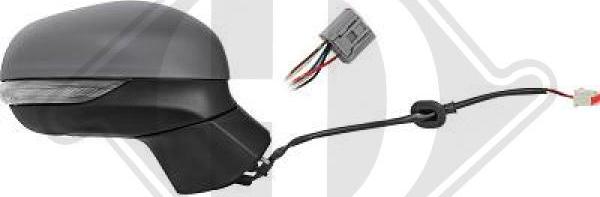 Diederichs 1407124 - Rétroviseur extérieur droxauto.com