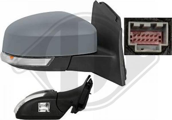 Diederichs 1418324 - Rétroviseur extérieur droxauto.com