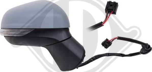 Diederichs 1432124 - Rétroviseur extérieur droxauto.com