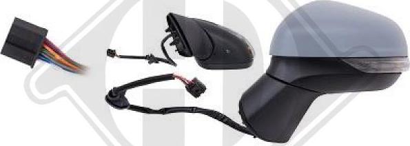 Diederichs 1432325 - Rétroviseur extérieur droxauto.com