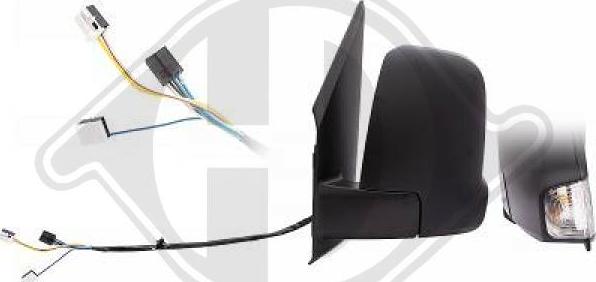 Diederichs 1664029 - Rétroviseur extérieur droxauto.com