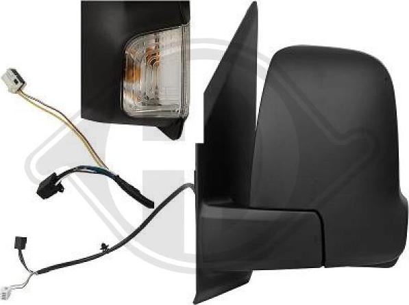 Diederichs 1664025 - Rétroviseur extérieur droxauto.com