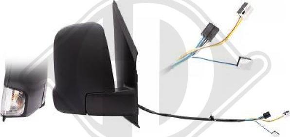 Diederichs 1664028 - Rétroviseur extérieur droxauto.com