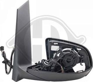 Diederichs 1668025 - Rétroviseur extérieur droxauto.com