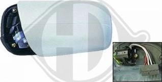 Diederichs 1670424 - Rétroviseur extérieur droxauto.com