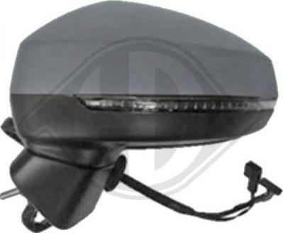 Diederichs 1033625 - Rétroviseur extérieur droxauto.com