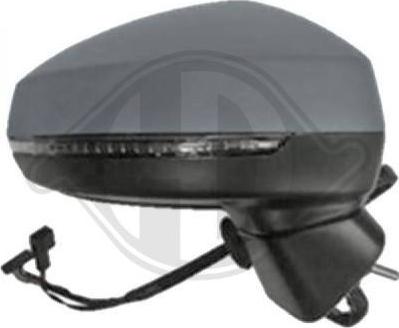 Diederichs 1033124 - Rétroviseur extérieur droxauto.com