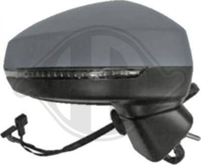 Diederichs 1033224 - Rétroviseur extérieur droxauto.com