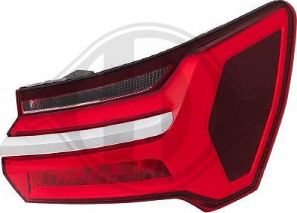 Diederichs 1029090 - Feu arrière droxauto.com