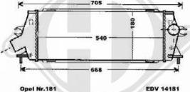 Diederichs 8449604 - Intercooler, échangeur droxauto.com
