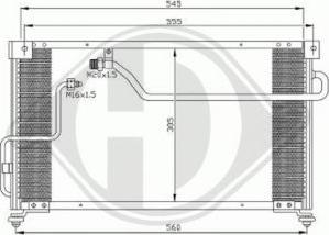Diederichs 8562301 - Condensateur, climatisation droxauto.com