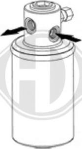 Diederichs 8166501 - Filtre déshydratant, climatisation droxauto.com