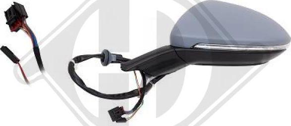 Diederichs 2216925 - Rétroviseur extérieur droxauto.com