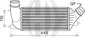 Diederichs DCA1043 - Intercooler, échangeur droxauto.com