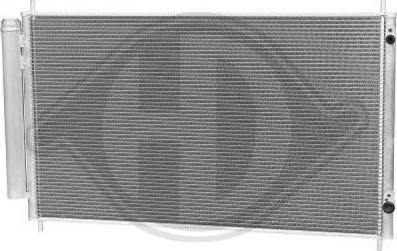 Diederichs DCC1958 - Condensateur, climatisation droxauto.com