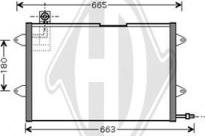 Diederichs DCC1432 - Condensateur, climatisation droxauto.com
