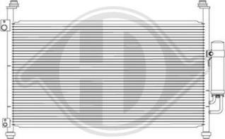 Diederichs DCC1654 - Condensateur, climatisation droxauto.com