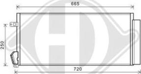 Diederichs DCC1634 - Condensateur, climatisation droxauto.com